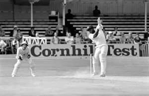 Images Dated 10th June 1980: Sport: Cricket: The Wisden Trophy 1st Test match at Trent Bridge, Nottingham Forest