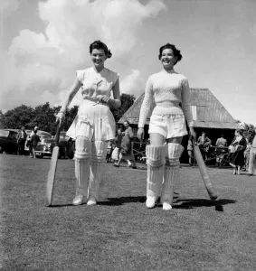 Sport: Cricket Women: Almost every inhabitant of the little village of Puttenham