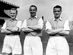 Highbury Prints: Sport - Football - Arsenal - 1955-56 Arsenal players - Forbes, Tommy Lawton