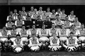 Highbury Prints: Sport - Football - Arsenal - 1956-57 Top Row - L to R - R. Swallow, A. Biggs, J
