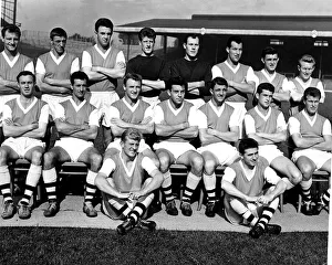 Highbury Prints: Sport - Football - Arsenal - 1959-60 - Back Row - Left to Right - L. Julians, B