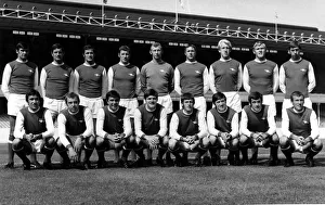 Sport - Football - Arsenal - Back Row - Left to Right - Peter Simpson