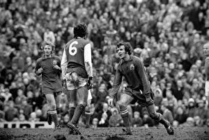 Sport Football Arsenal v Sheffield United 1974 / 75 Season