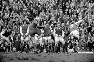 Sport Football Arsenal v Sheffield United 1974 / 75 Season