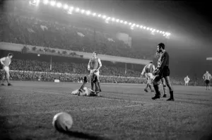 Sport: Football: Arsenal v. Sporting Lisbon Inter City Fairs Cup. Action from the match