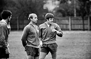 Sport Football: England training at Roehampton today for the match against Holland