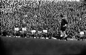 Sport. Football: English League Division One Match at Old Trafford