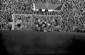 Sport. Football: English League Division One Match at Old Trafford