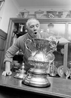 Images Dated 7th January 1971: Sport / football / F. A. Cup / Trophy. F. A. Cup gets final polish. January 1971 71-00163-002