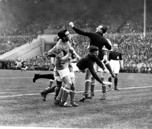 Sport - Football - FA Cup Final - 1927 - Cardiff City v Arsenal - Cardiff goalkeeper Tom