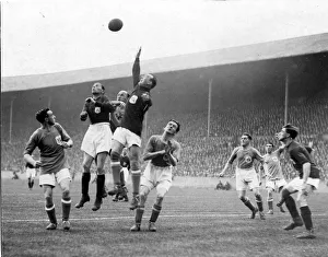Sport - Football - FA Cup Final - 1927 - Cardiff City v Arsenal - Cardiff goalkeeper Tom