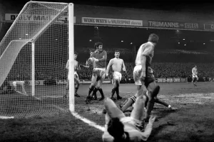 Sport. Football, League Cup Semi Final 1st leg Manchester City 2 v. Manchester United