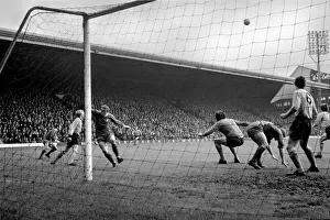Sport: Football: Liverpool v. Wolverhampton Wanderers. Action from the match
