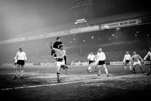 Sport. Football. Manchester City 5 v. Lierse O. European Cup Winners Cup Second League