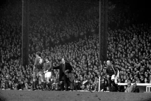 Sport: Football: Manchester United v. Chelsea. Action from the match