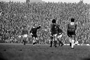 Sport: Football: Manchester United v. Chelsea. Action from the match