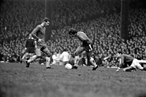 Sport: Football: Manchester United v. Chelsea. Action from the match
