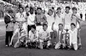 Sport - Football Full members Cup Final Chelse versus Manchester City 23 / 03 / 1986