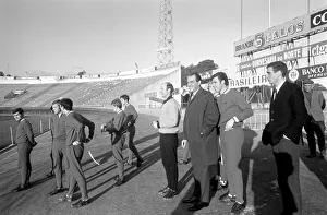 Sport Football: Newcastle United training in Portugal before their Fairs Cup European