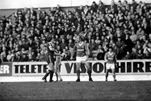 Sport: Football: Nottingham Forest v. Everton. Action from the match