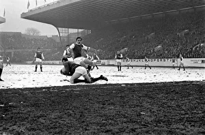 Sport: Football: Sheffield Wednesday v. Arsenal. Arsenal