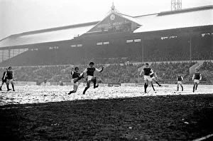 Sport: Football: Sheffield Wednesday v. Arsenal. Whitham receiving attention after