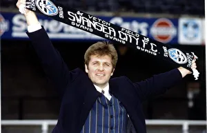 00607 Prints: Sport - Football - Swansea City FC - Manager Jan Molby - 1996 - Western Mail