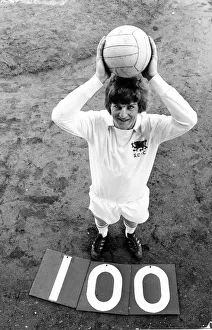00607 Prints: Sport - Football - Swansea City - Robbie James who becomes the youngest player to
