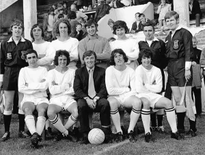 Sport - Football - Swansea City - The Swansea City team which won a six-a-side