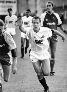 Sport - Football - Swansea City - Swansea legend Alan Curtis in action - c