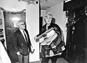Sport - Football - Swansea City - Swansea manager John Bond is pictured leaving the Vetch