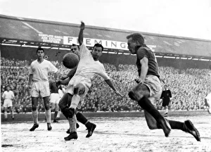 1959 Prints: Sport - Football - Swansea Town - Portsmouth v Swansea - Swansea