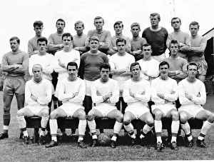 Sport - Football - Swansea Town Squad - Season 1964 - 1965 Back Row - Brian Evans