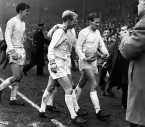 Sport - Football - Swansea Town - Swansea players leave the field at Anfield after their
