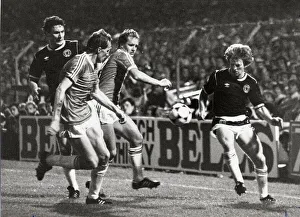 00390 Prints: Sport - Football - Wales v Scotland - World Cup Qualifying match - 10th September 1985