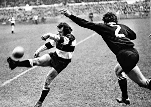 Sport - Rugby - Barbarians v New Zealand - 27th January 1973 - An overhead kick by Gareth
