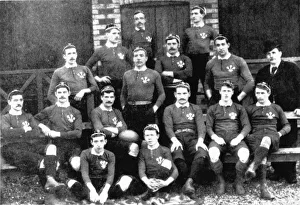 Sport - Rugby - First Welsh Triple Crown winners pictured before game v Scotland