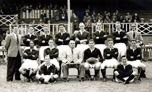 00369 Prints: Sport - Rugby - League - The Cardiff Rugby League team taken before their match against