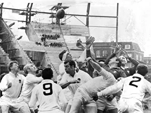 Stand Prints: Sport - Rugby - Wales v England - Cardiff Arms Park. 12th April 1969