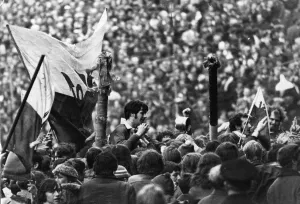 Sport - Rugby - Wales v Ireland - Wales win triple crown - 13th March 1971 - Barry John