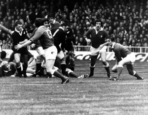 Sport - Rugby - Wales v New Zealand - 11th November 1978 - Welsh scrum half Terry Holmes