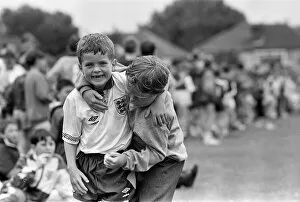 Images Dated 1st July 1991: Sports Day for children from Bootle Primary School, held at Stuart Road Playing Fields