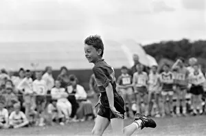 Images Dated 1st July 1991: Sports Day for children from Bootle Primary School, held at Stuart Road Playing Fields