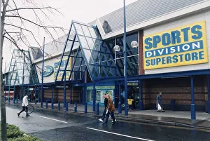 Sports Division Superstore, Fosse Park Shopping Centre, Leicester 1998