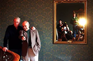 Under the spotlight August 1997 Michael Caine and Sean Connery face the press