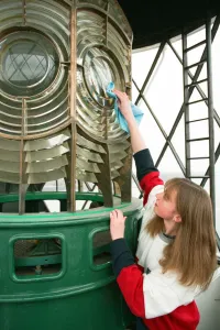 Lighthouse Prints: Spring clean weekend at St Marys Lighthouse in Whitley Bay