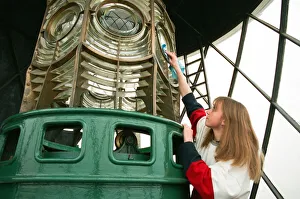 01112 Prints: Spring clean weekend at St Marys Lighthouse in Whitley Bay