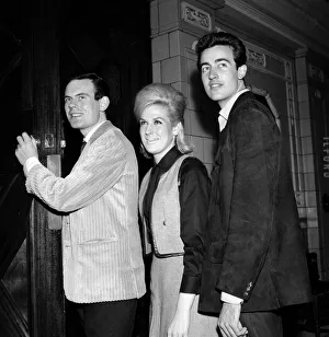 00089 Prints: The Springfields in Blackpool. l-r Mike, Dusty and Tom. 1st October 1963