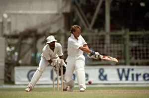 Spt. Cricket. England in Guyana. April 1990 90-2287-034