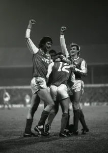 Spurs v Arsenal Littlewoods Cup Semi-Final 04 / 03 / 1987 March 1987